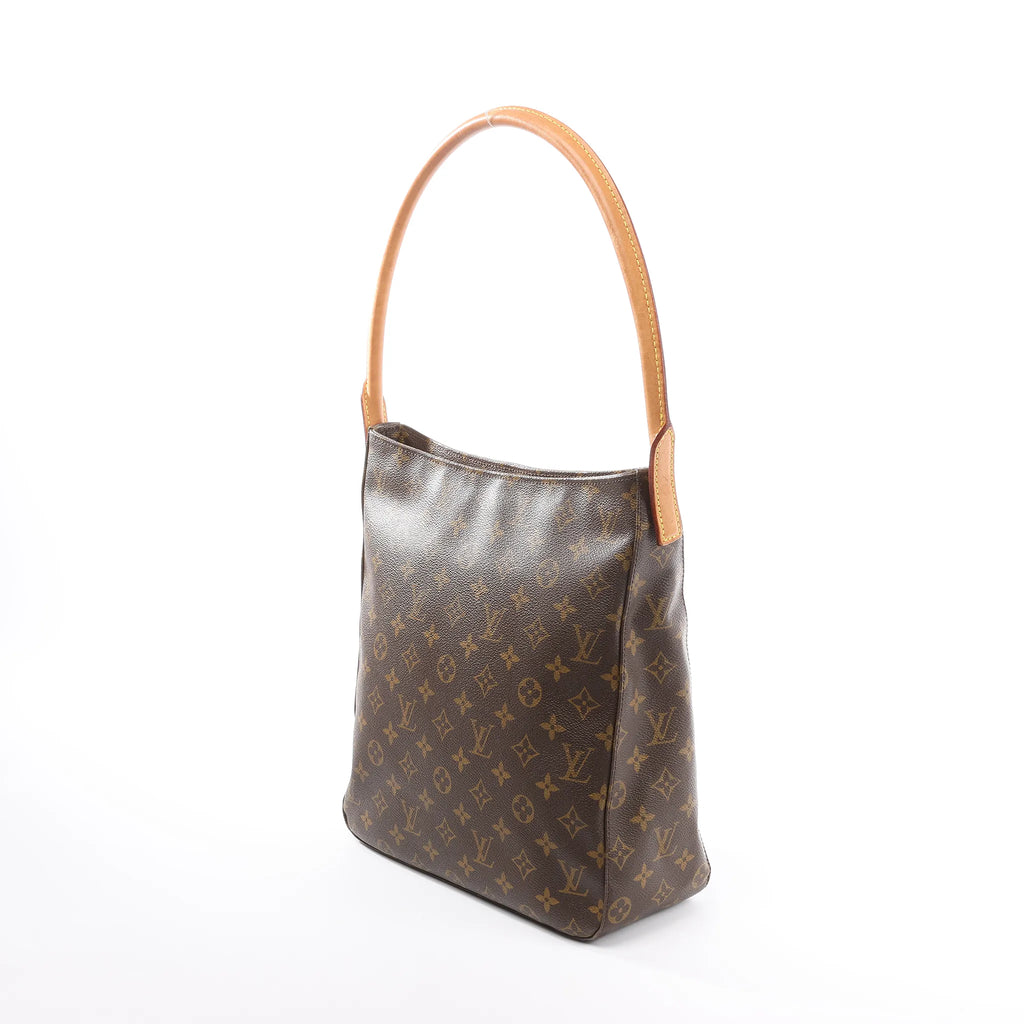 Louis Vuitton Looping GM Monogram Canvas Shoulder Bag in Brown M51145