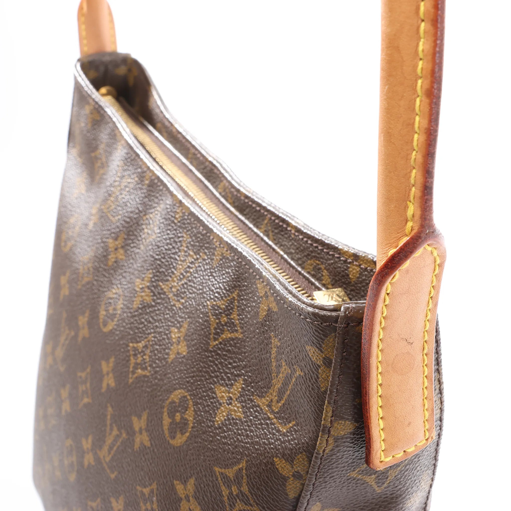 Louis Vuitton Looping GM Monogram Canvas Shoulder Bag in Brown M51145