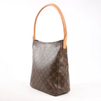 Louis Vuitton Looping GM Monogram Canvas Shoulder Bag in Brown M51145