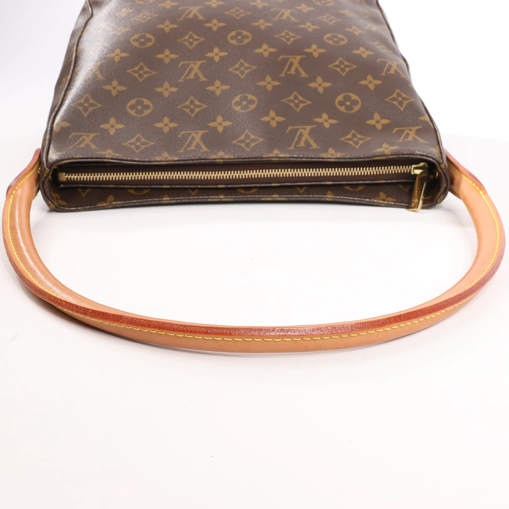 Louis Vuitton Looping GM Monogram Canvas Shoulder Bag in Brown M51145