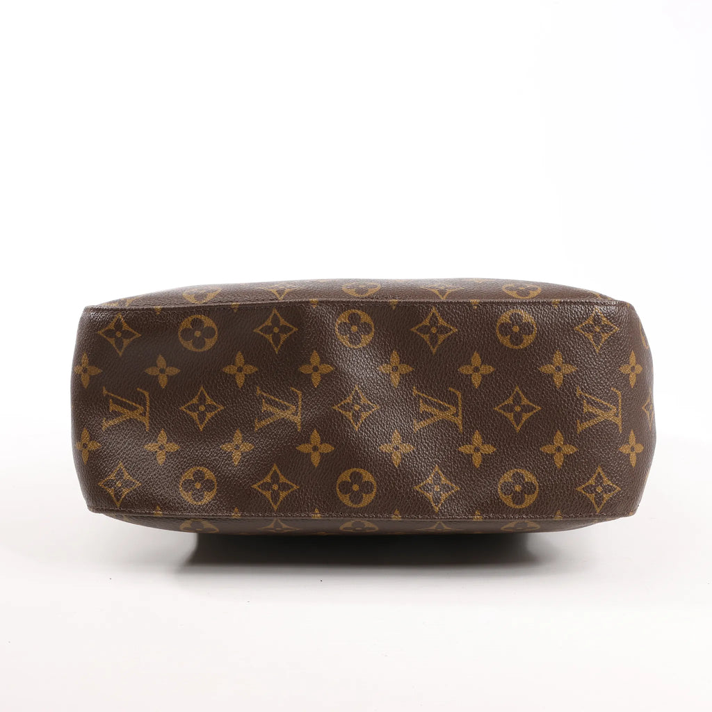 Louis Vuitton Looping GM Monogram Canvas Shoulder Bag in Brown M51145