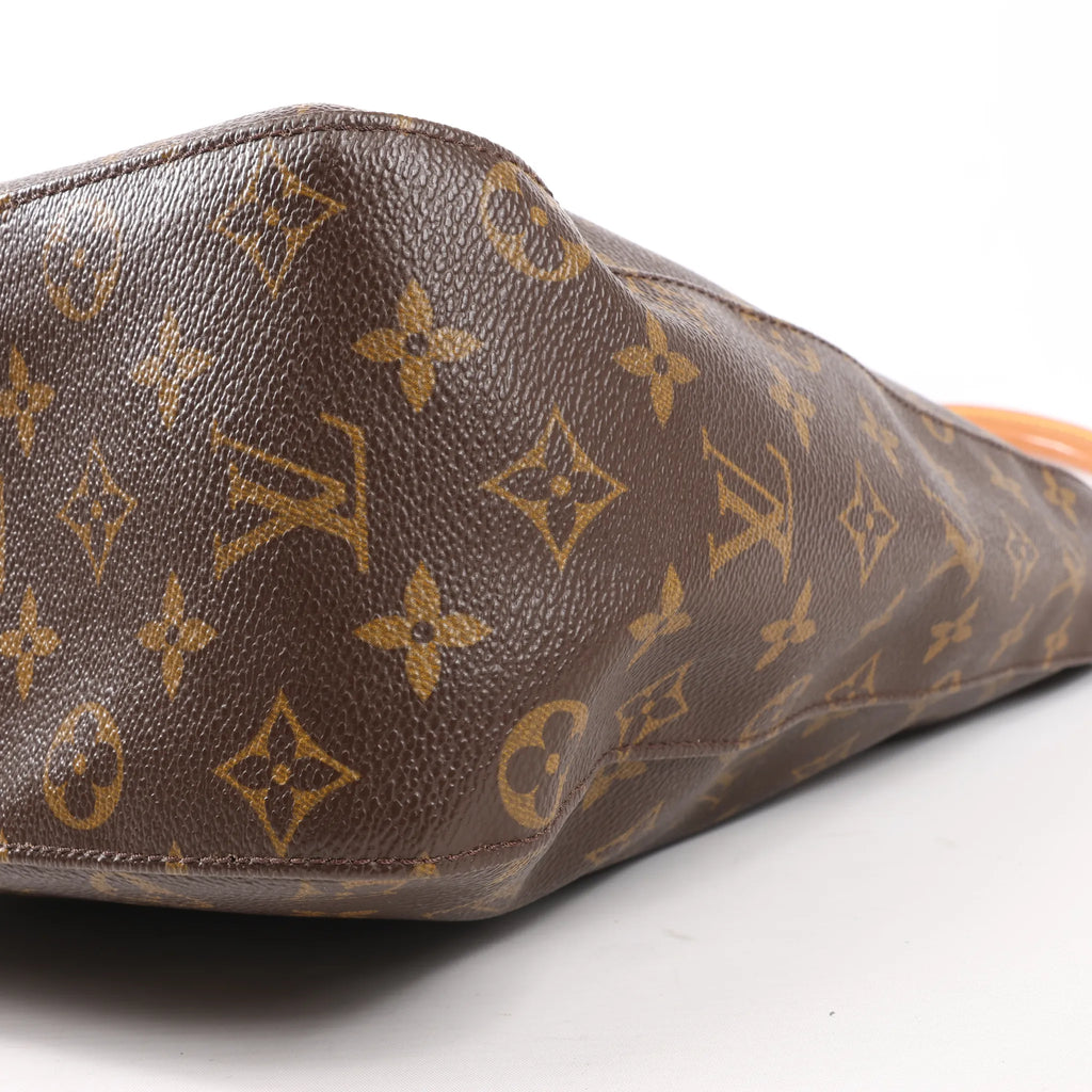 Louis Vuitton Looping GM Monogram Canvas Shoulder Bag in Brown M51145