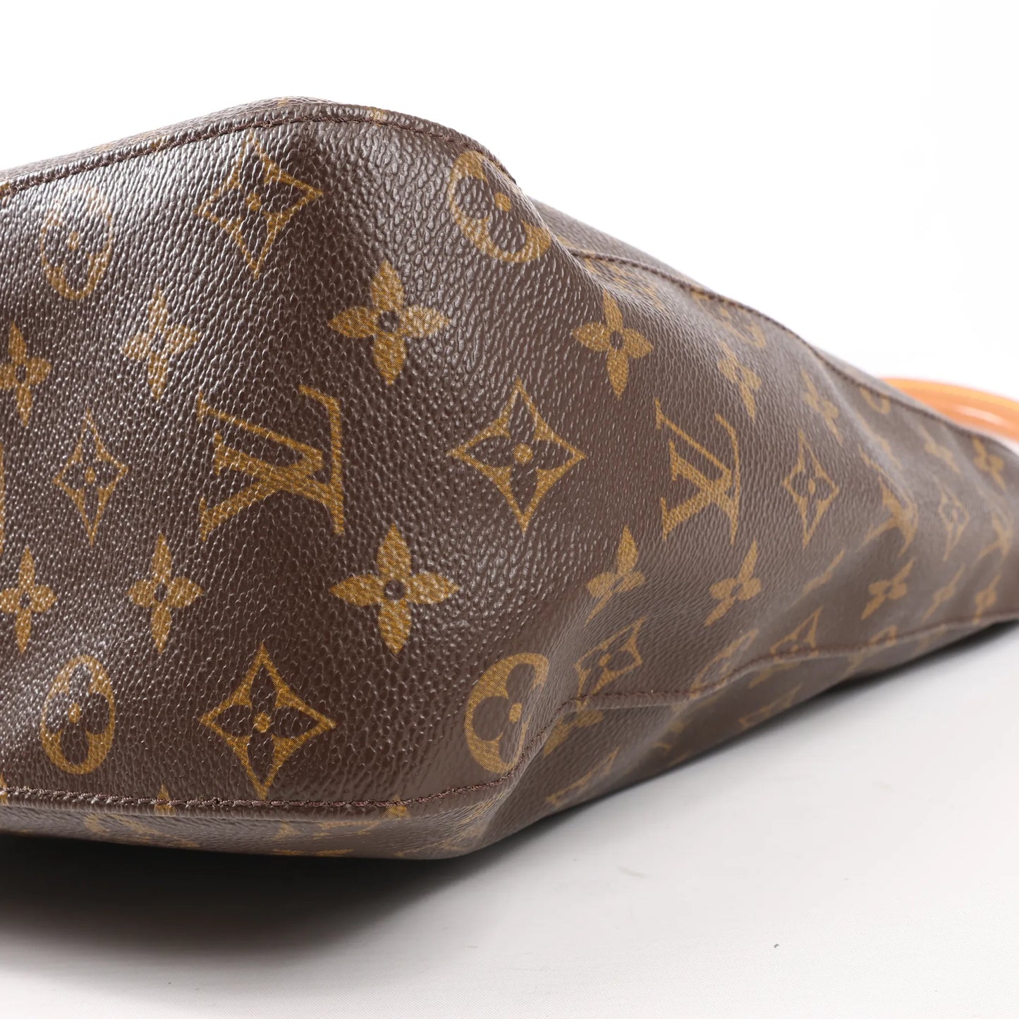 Sac bandoulière Louis Vuitton Looping GM en toile Monogram marron M51145