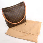 Louis Vuitton Looping GM Monogram Canvas Shoulder Bag in Brown M51145
