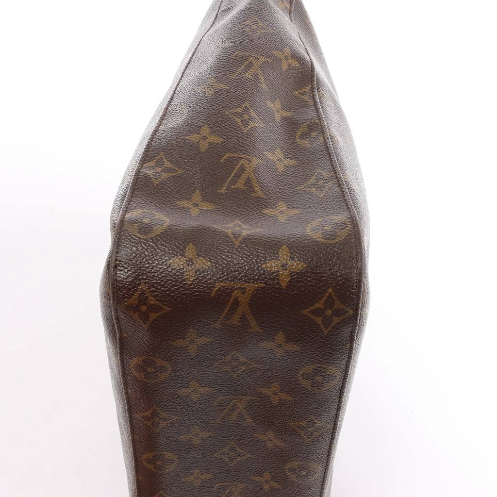 Louis Vuitton Looping GM Monogram Canvas Shoulder Bag in Brown M51145