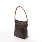 Louis Vuitton Looping GM Monogram Canvas Shoulder Bag in Brown M51145