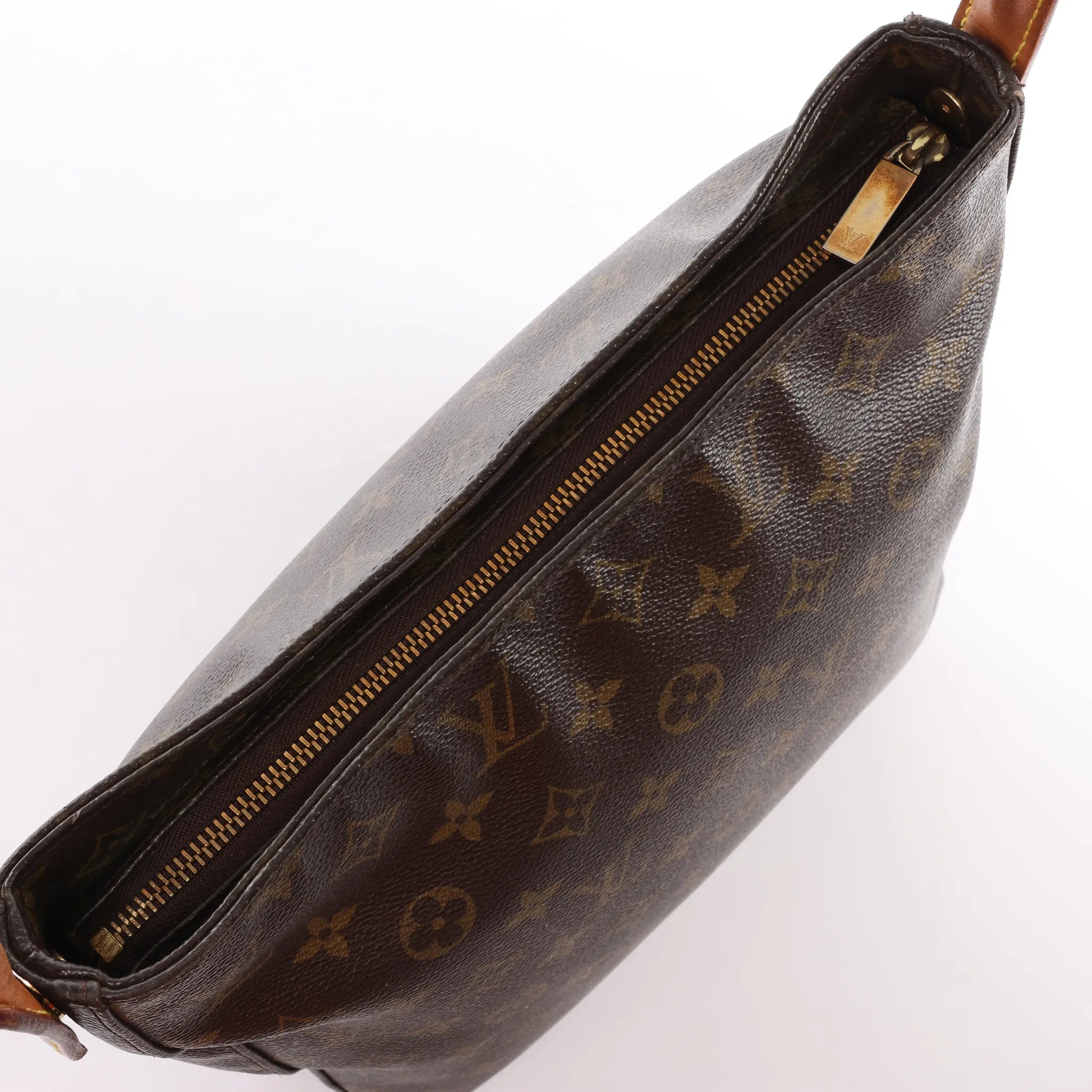 Louis Vuitton Looping GM Monogram Canvas Shoulder Bag in Brown M51145