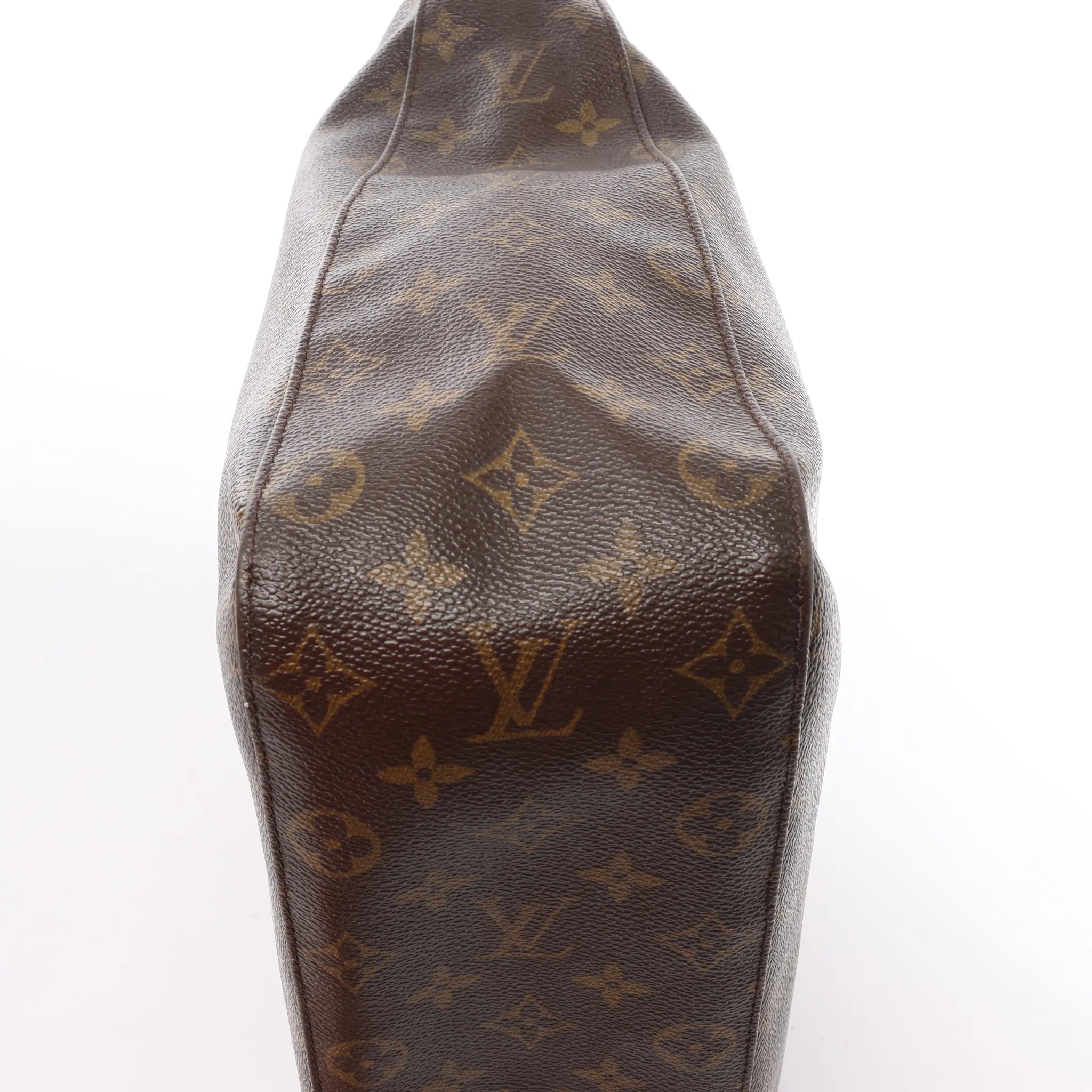 Louis Vuitton Looping GM Monogram Canvas Shoulder Bag in Brown M51145