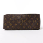 Bolso de hombro Louis Vuitton Looping GM Monogram de lona en marrón M51145