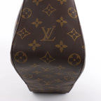 Bolso de hombro Louis Vuitton Looping GM Monogram de lona en marrón M51145