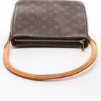 Louis Vuitton Looping MM Monogram Canvas Shoulder Bag in Brown M51146