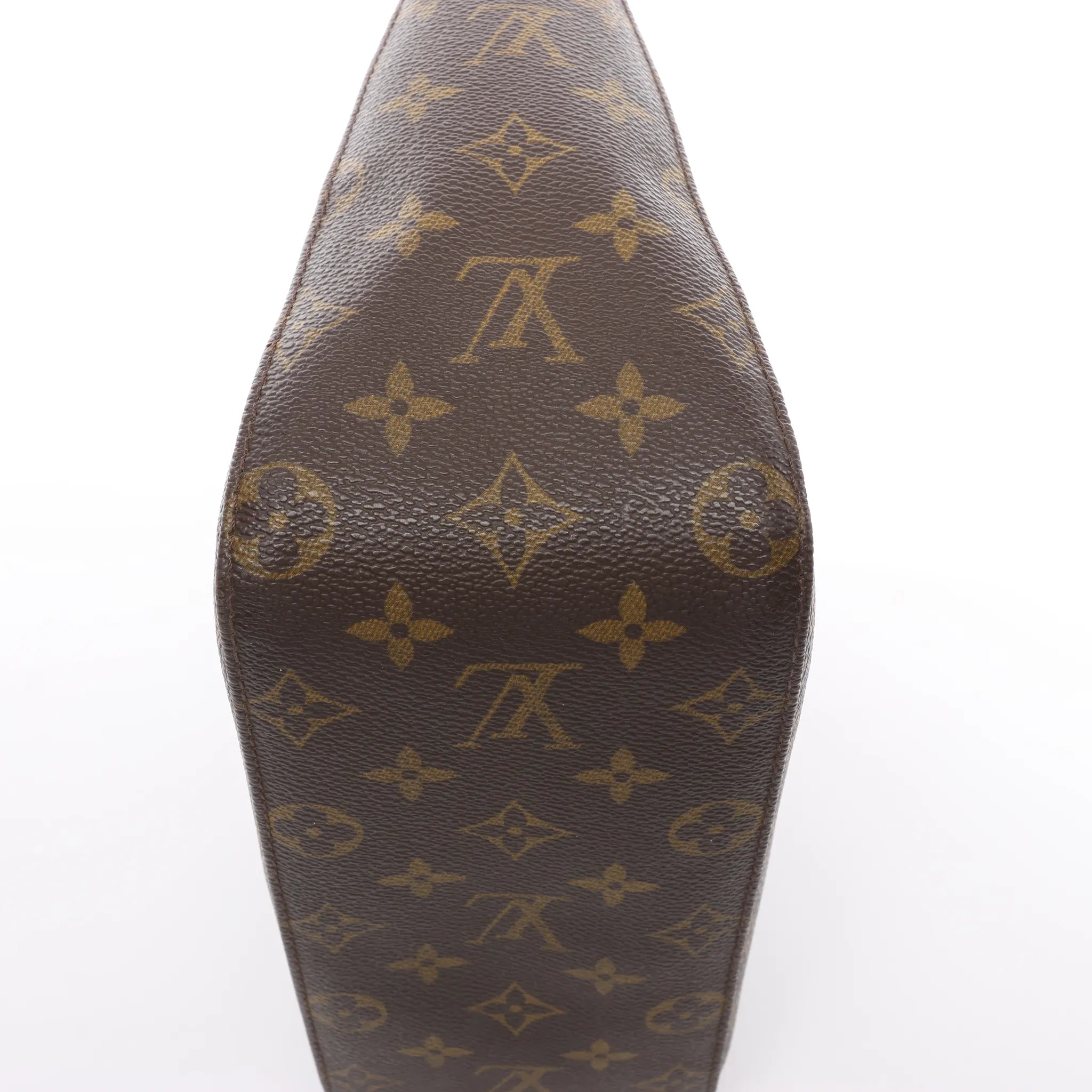 Louis Vuitton Looping MM Monogram Canvas Shoulder Bag in Brown M51146