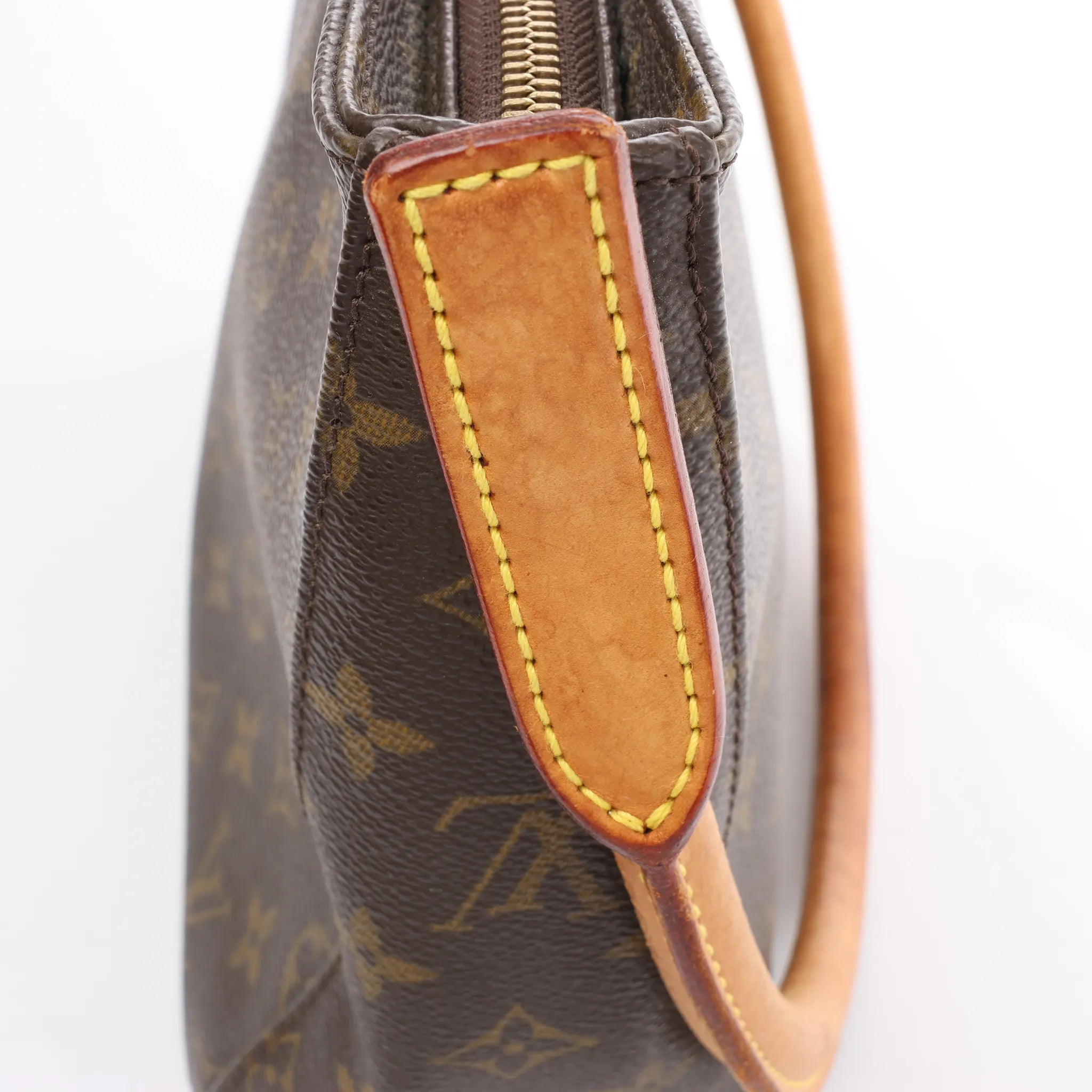 Louis Vuitton Looping MM Monogram Canvas Shoulder Bag in Brown M51146