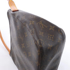 Bolso de hombro Louis Vuitton Looping MM Monogram de lona en marrón M51146