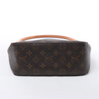 Bolso de hombro Louis Vuitton Looping MM Monogram de lona en marrón M51146
