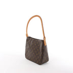 Louis Vuitton Looping MM Monogram Canvas Shoulder Bag in Brown M51146