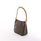 Louis Vuitton Looping MM Monogram Canvas Shoulder Bag in Brown M51146