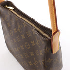 Louis Vuitton Looping MM Monogram Canvas Shoulder Bag in Brown M51146