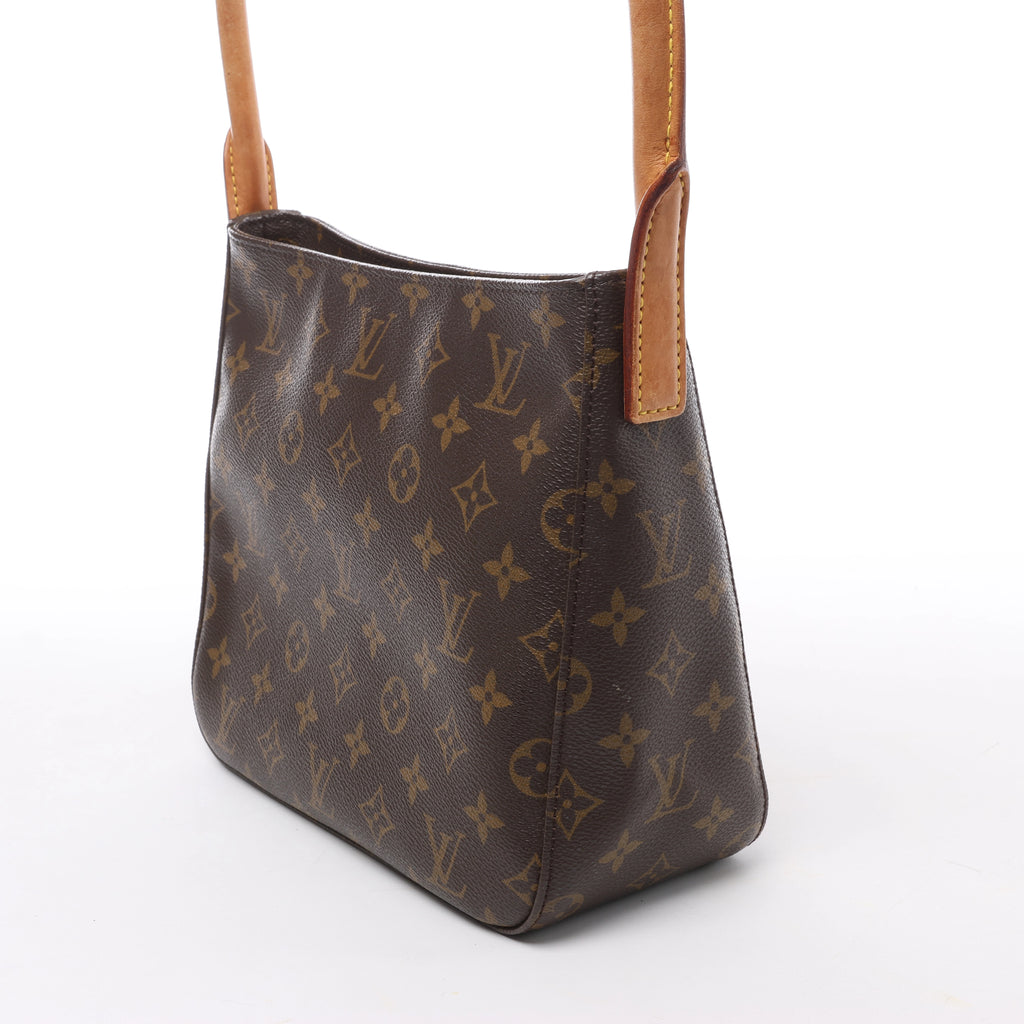 Louis Vuitton Looping MM Monogram Canvas Shoulder Bag in Brown M51146