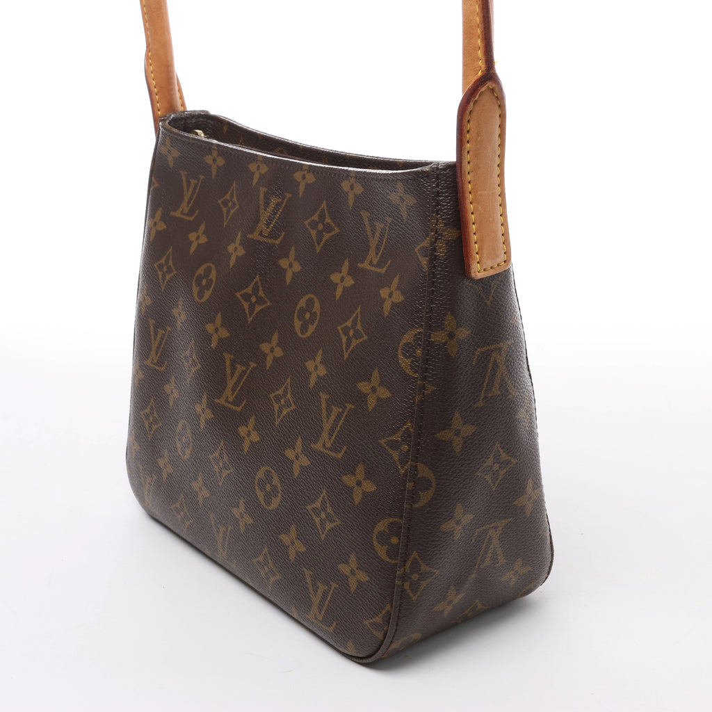 Louis Vuitton Looping MM Monogram Canvas Shoulder Bag in Brown M51146