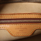 Bolso de hombro Louis Vuitton Looping MM Monogram de lona en marrón M51146