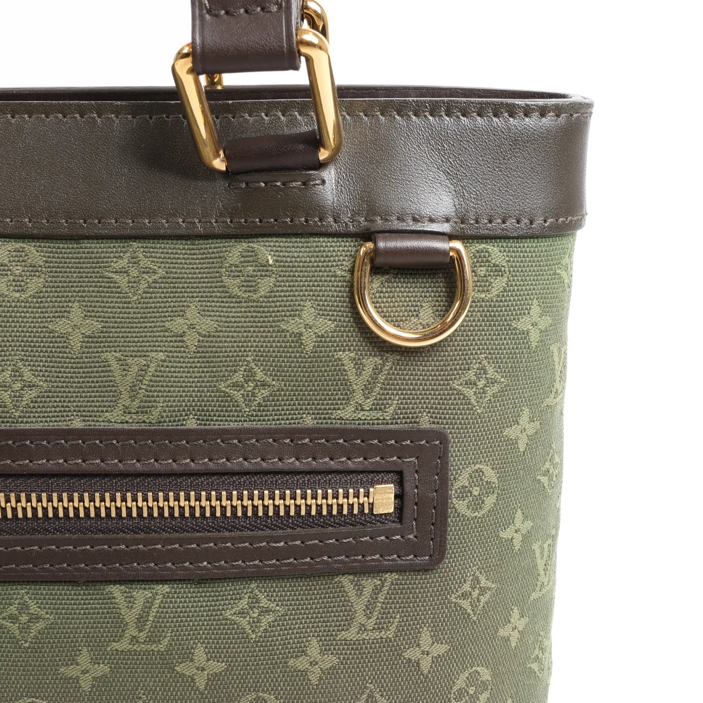 Louis Vuitton Monogram Luceille PM Handbag in Khaki M92682