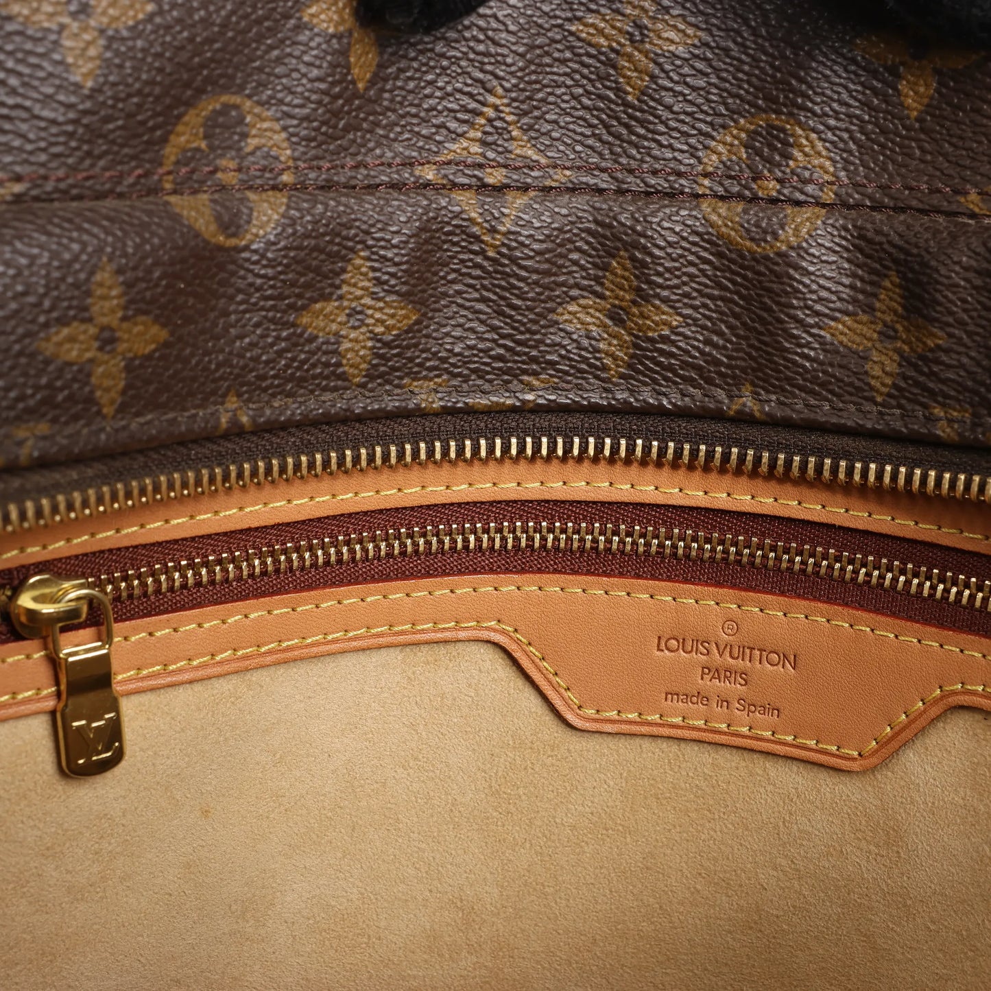 Louis Vuitton Luco Monogram Canvas Shoulder Bag in Brown M51155