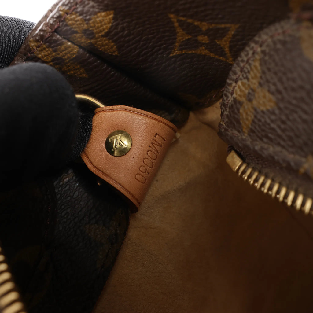 Louis Vuitton Luco Monogram Canvas Shoulder Bag in Brown M51155