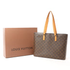 Louis Vuitton Luco Monogram Canvas Shoulder Bag in Brown M51155