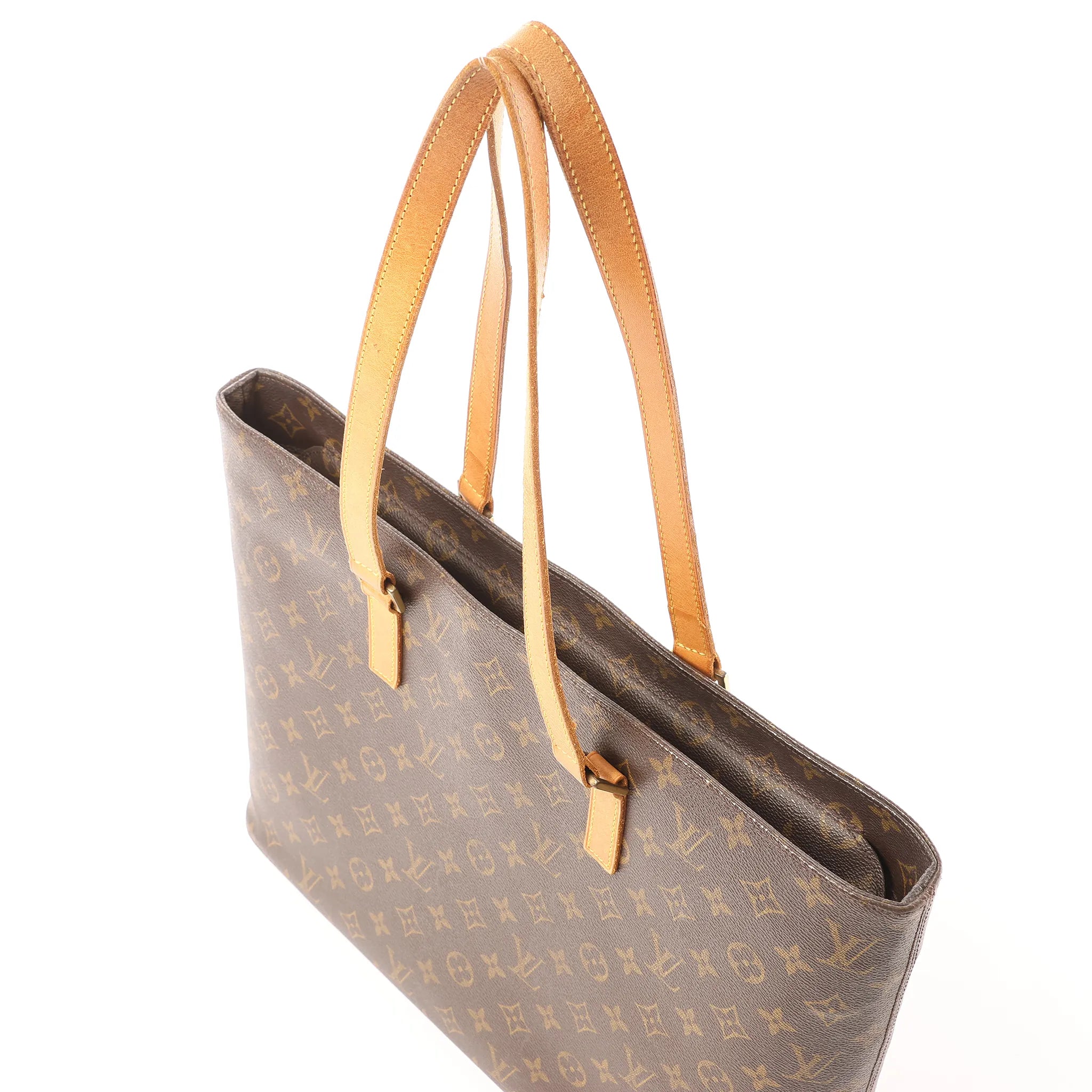Louis Vuitton Luco Monogram Canvas Shoulder Bag in Brown M51155