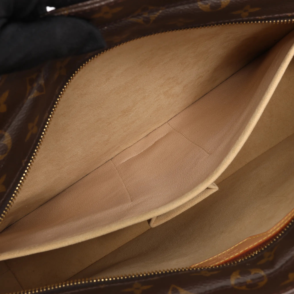 Louis Vuitton Monogram Luco Shoulder Bag in Brown M51155