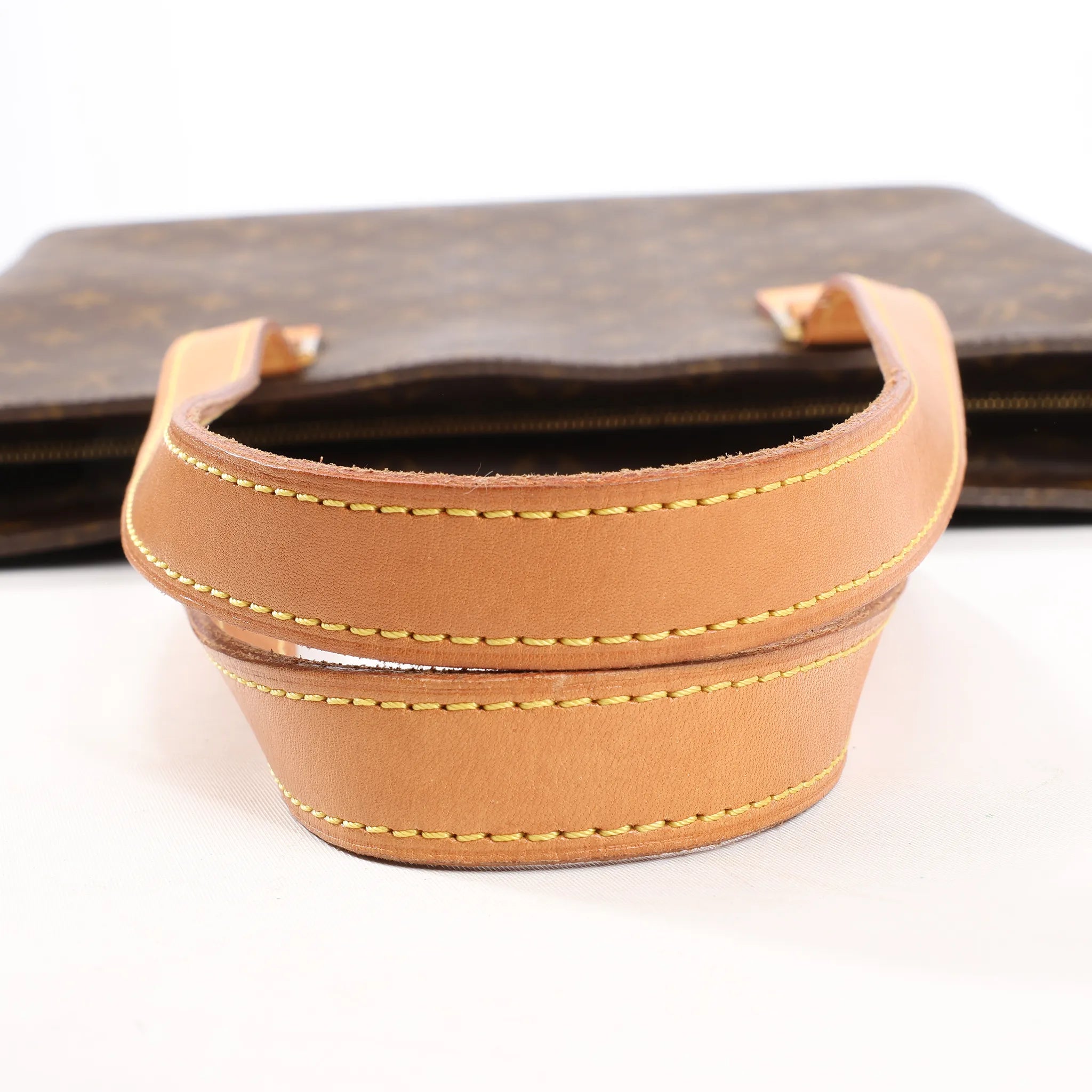 Louis Vuitton Monogram Luco Shoulder Bag in Brown M51155