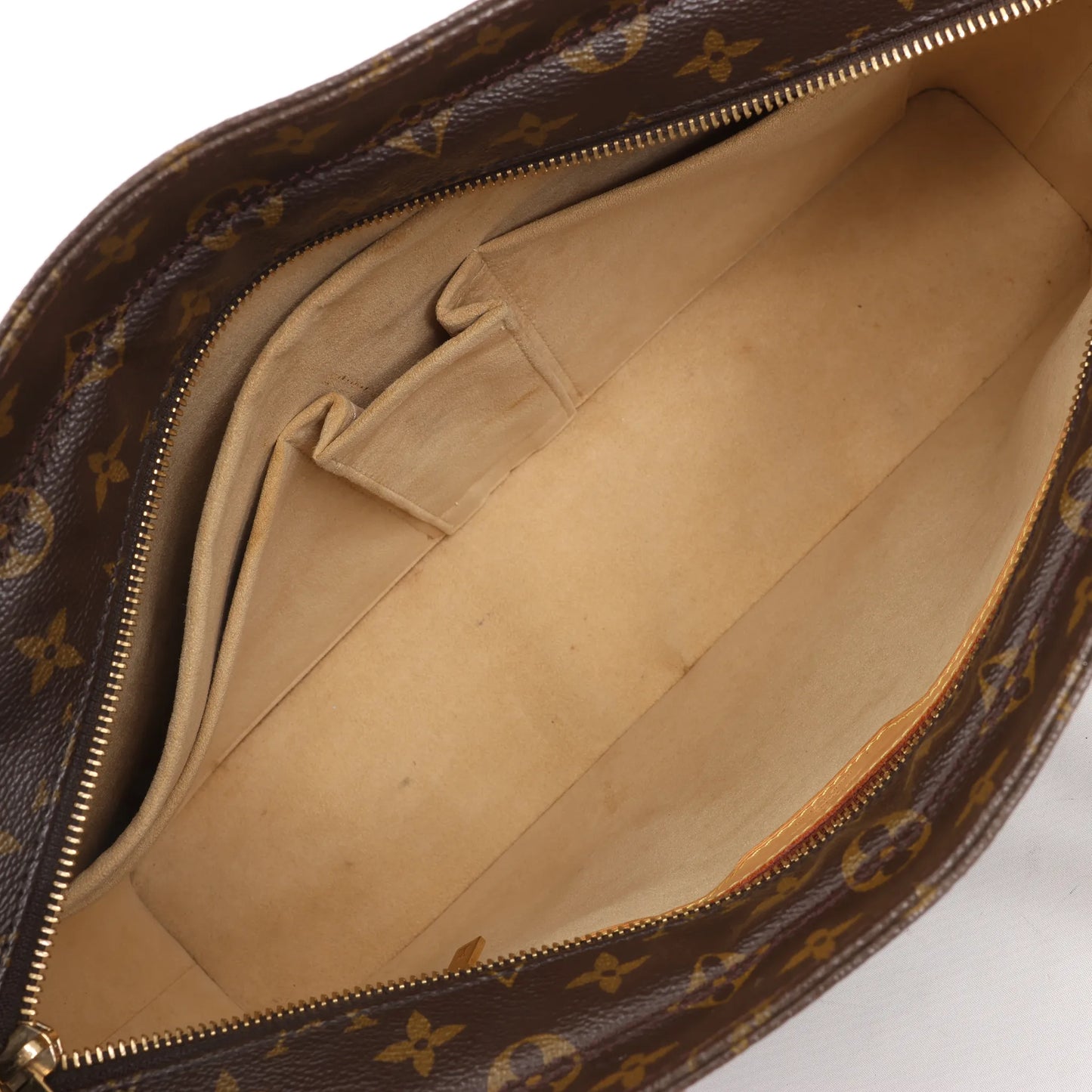 Sac bandoulière Louis Vuitton Luco en toile monogrammée marron M51155