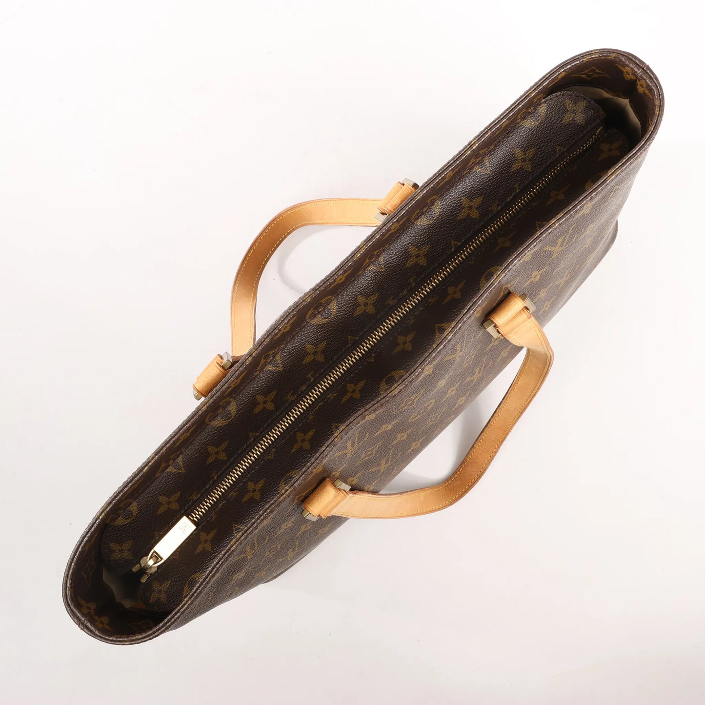 Sac bandoulière Louis Vuitton Luco en toile monogrammée marron M51155