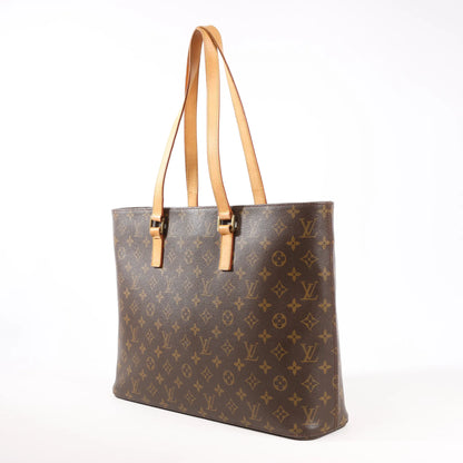 Sac bandoulière Louis Vuitton Luco en toile monogrammée marron M51155