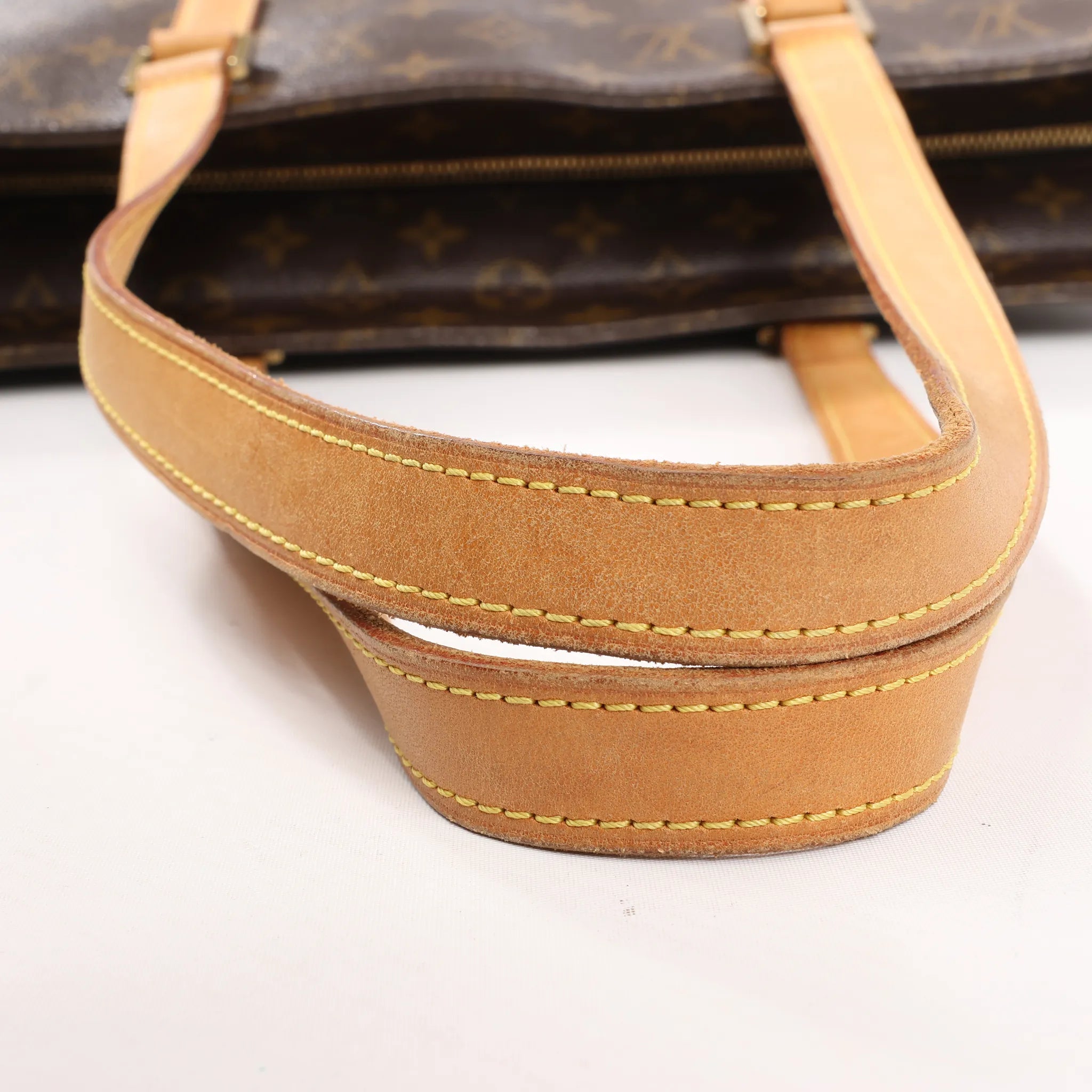Louis Vuitton Luco Monogram Canvas Shoulder Bag in Brown M51155