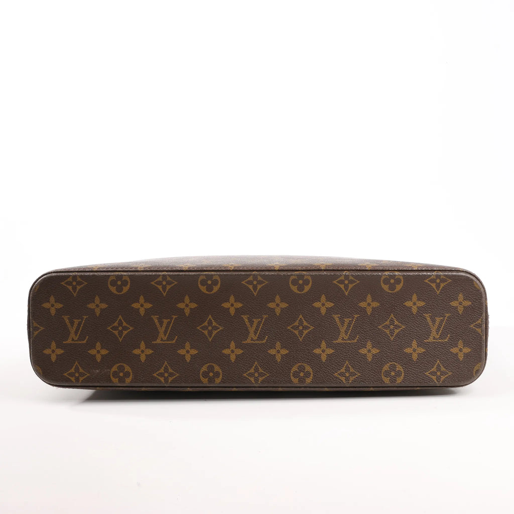 Louis Vuitton Luco Monogram Canvas Shoulder Bag in Brown M51155