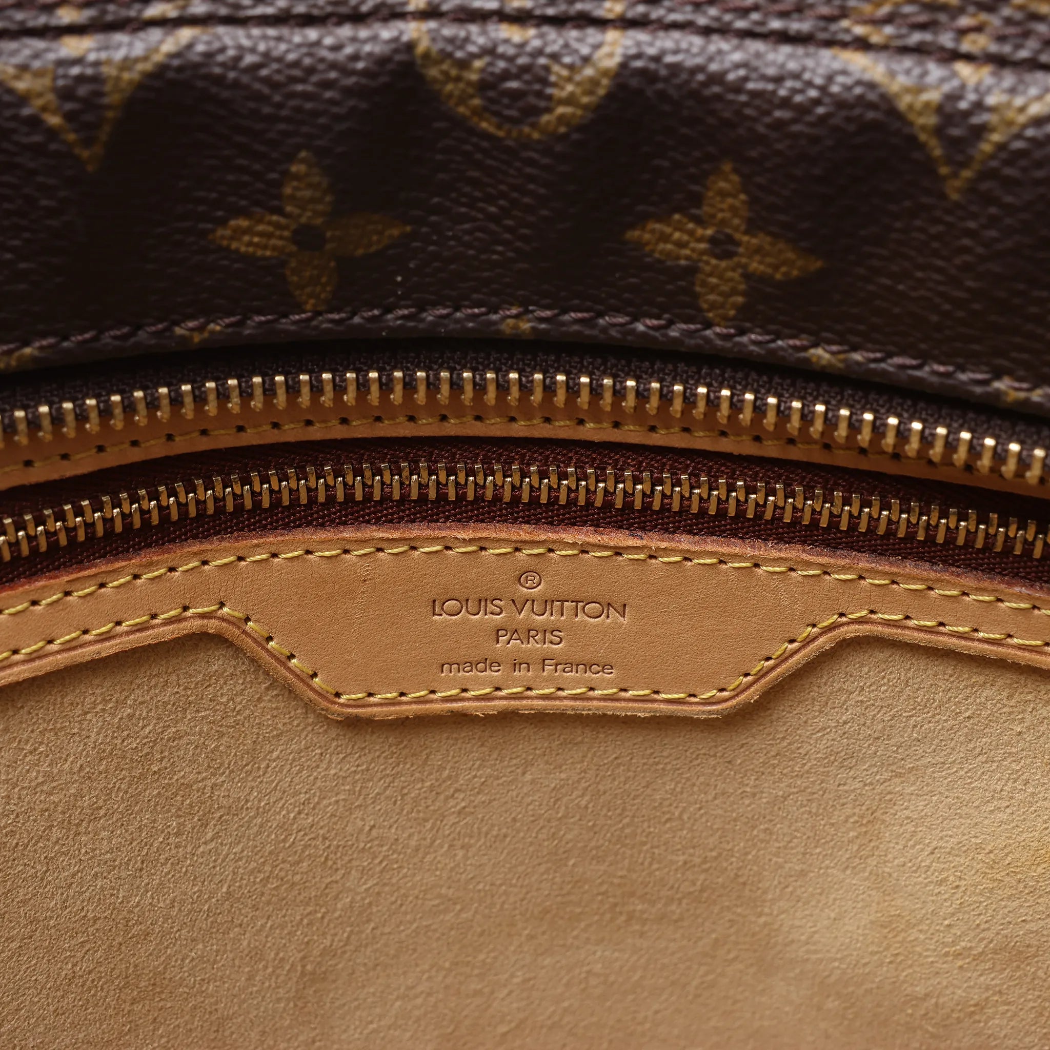 Louis Vuitton Luco Monogram Canvas Shoulder Bag in Brown M51155