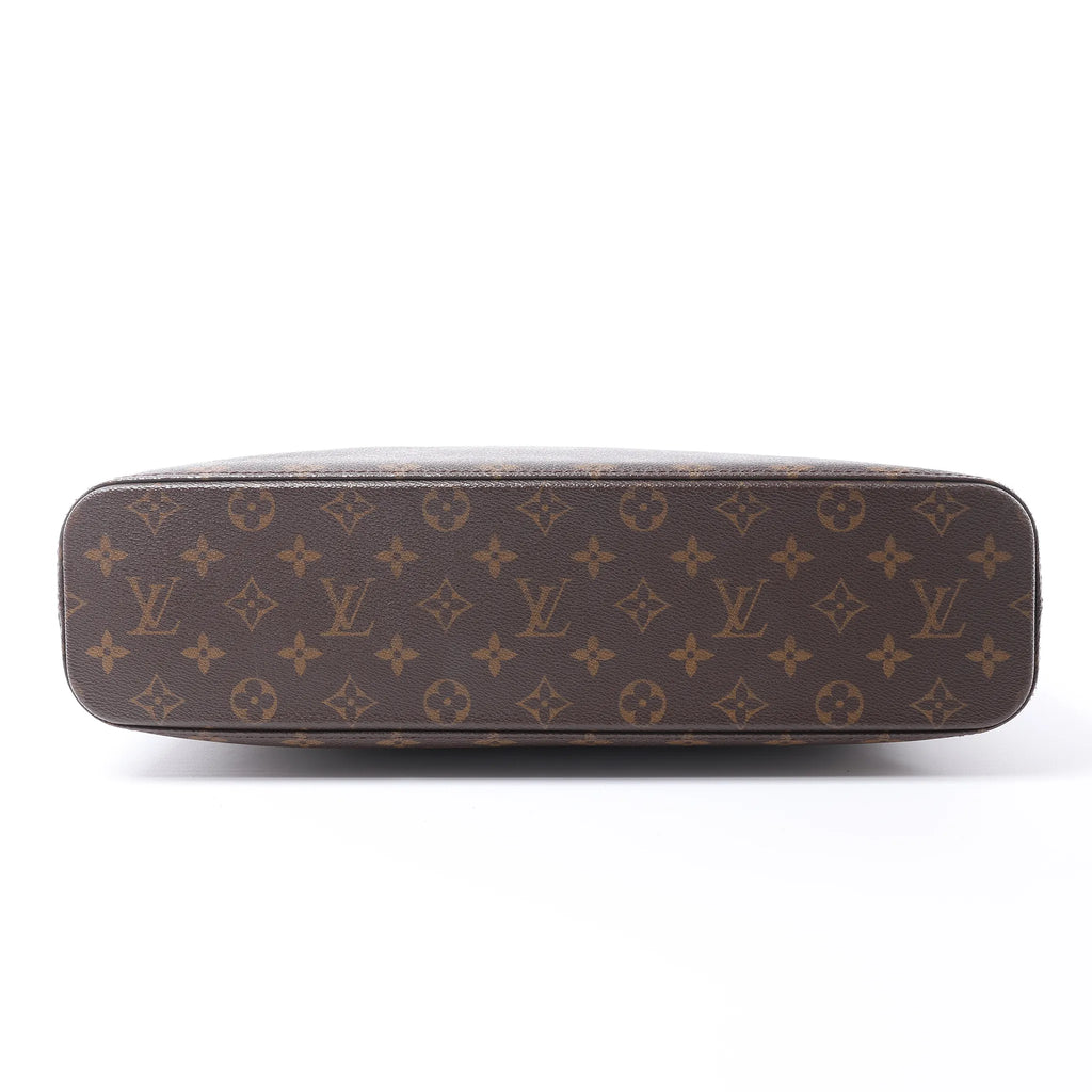Louis Vuitton Luco Monogram Canvas Shoulder Bag in Brown M51155