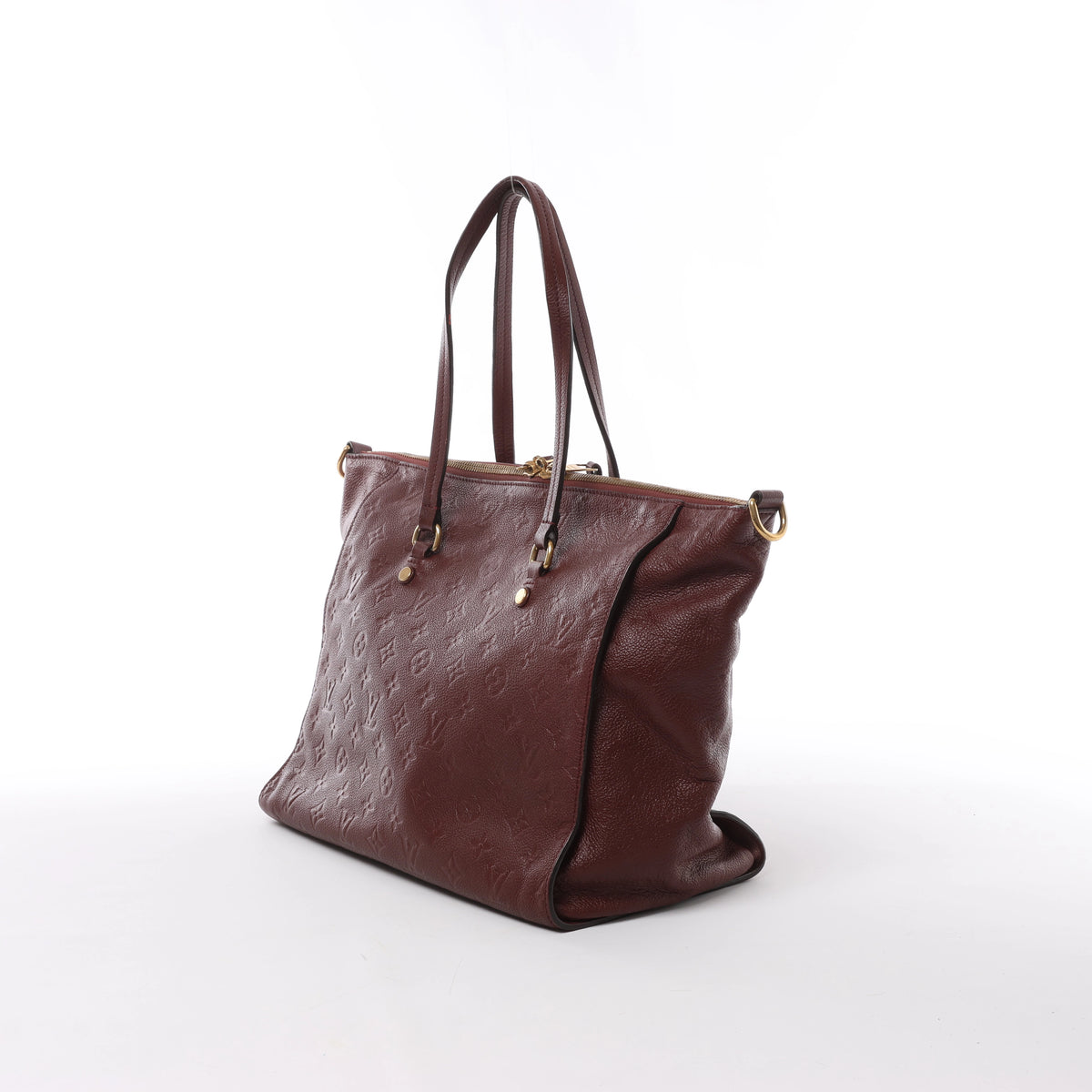 Bolso de hombro Louis Vuitton Lumineuse PM Monogram Empreinte en azul marino M93410