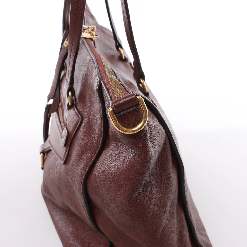 Bolso de hombro Louis Vuitton Lumineuse PM Monogram Empreinte en azul marino M93410