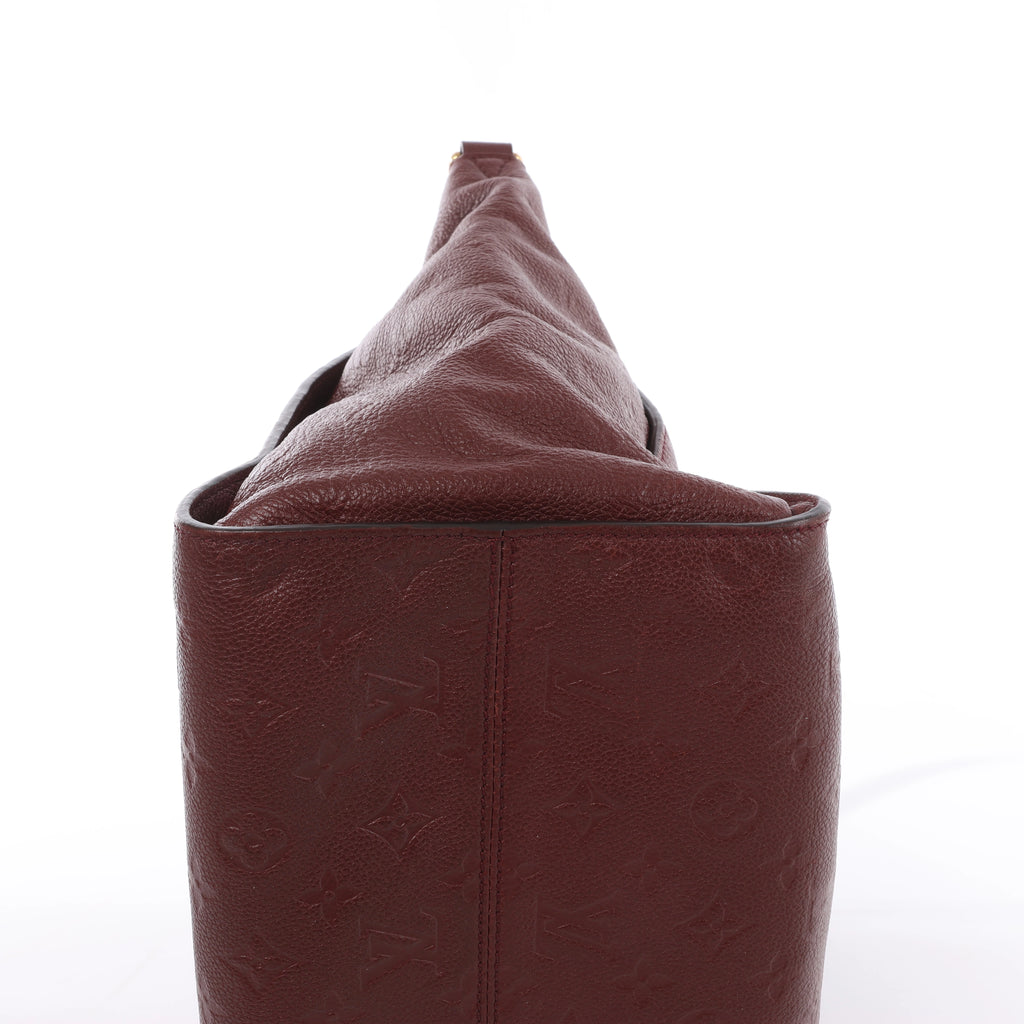 Bolso de hombro Louis Vuitton Lumineuse PM Monogram Empreinte en azul marino M93410
