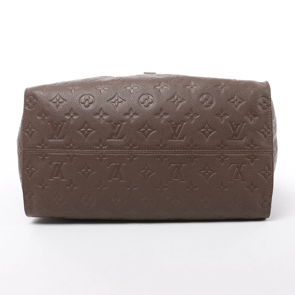 Louis Vuitton Lumineuse PM Monogram Empreinte 2Way Handbag in Brown M93409