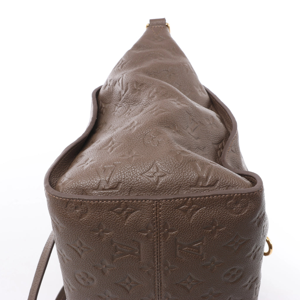 Louis Vuitton Lumineuse PM Monogram Empreinte 2Way Handbag in Brown M93409