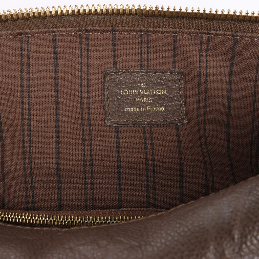 Louis Vuitton Lumineuse PM Monogram Empreinte 2Way Handbag in Brown M93409