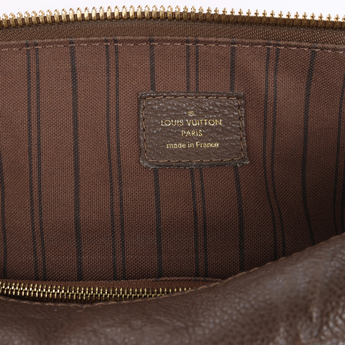 Louis Vuitton Lumineuse PM Monogram Empreinte 2Way Handbag in Brown M93409
