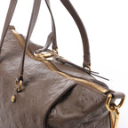 Louis Vuitton Lumineuse PM Monogram Empreinte 2Way Handbag in Brown M93409