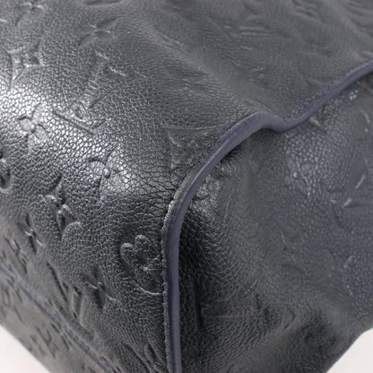 Louis Vuitton Monogram Empreinte Lumineuse PM Shoulder Bag in Navy Blue M93410