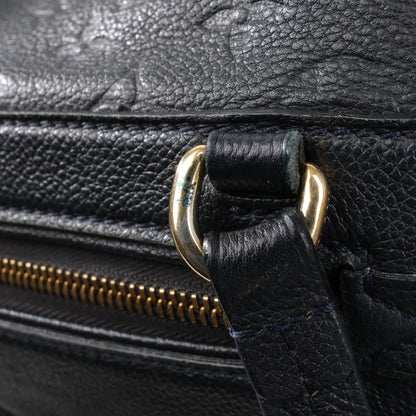 Louis Vuitton Monogram Empreinte Lumineuse PM Shoulder Bag in Navy Blue M93410