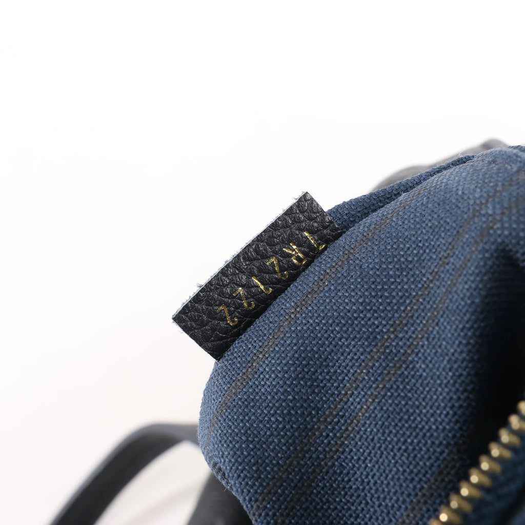 Louis Vuitton Monogram Empreinte Lumineuse PM Shoulder Bag in Navy Blue M93410